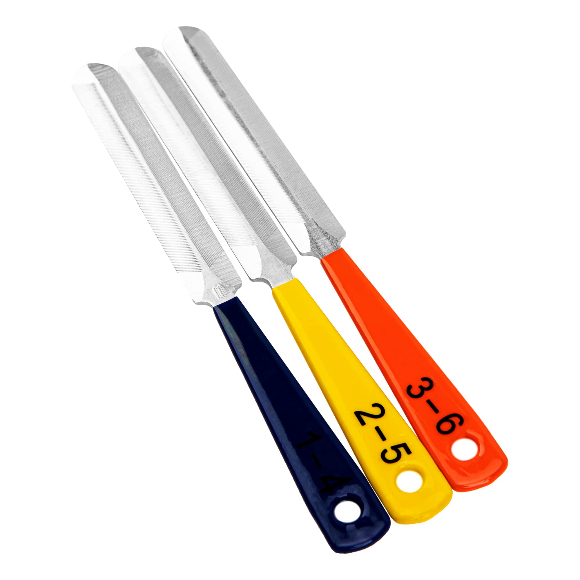 3Pcs Yootones Guitar Nut File Set Nail Puller Repair Tool Stainless Steel Guitar Fret File Compatible with Bass Mandoline Banjo